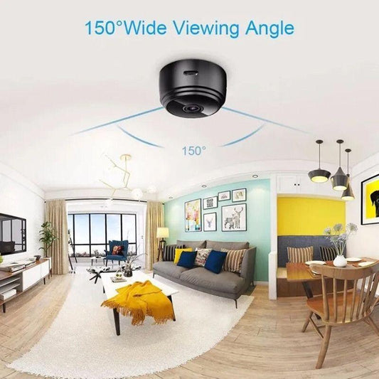 WiFi Remote Surveillance Camera Black ABS Lightweight