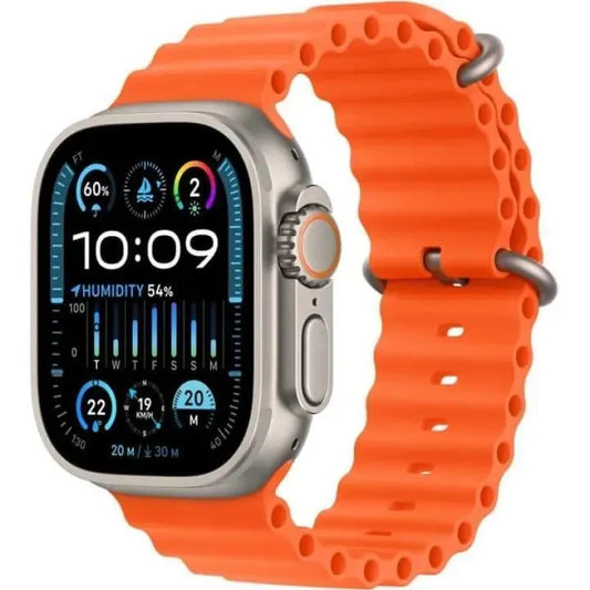 Men Digital Watch Black Rubber Strap Waterproof