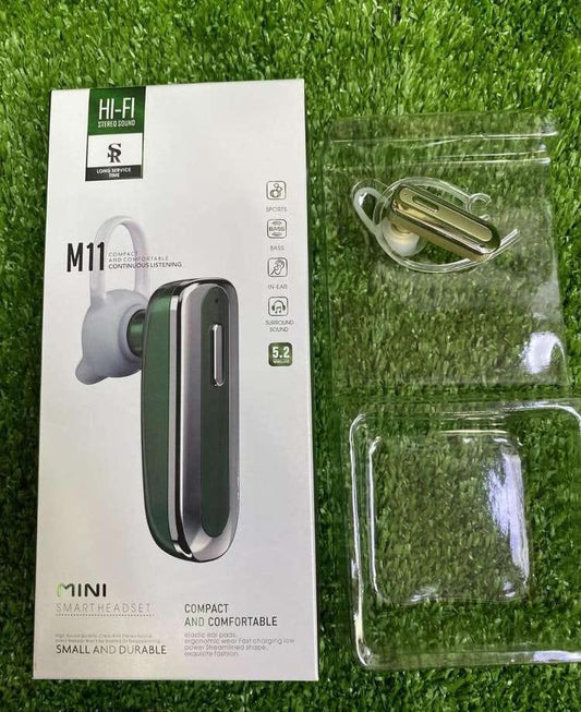 Smart Bluetooth Headset M11 Mini Compact Comfortable Durable