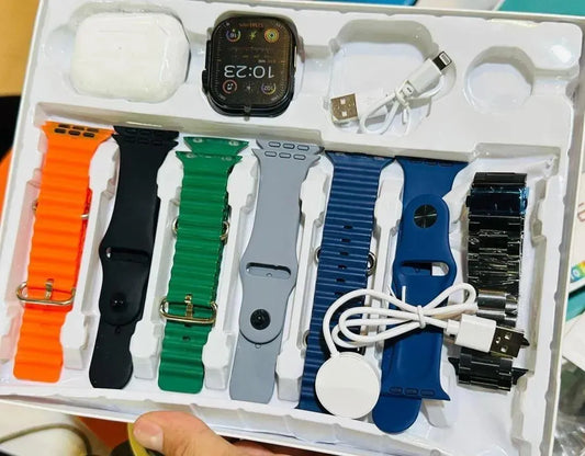 Smart Watch I20 Multicolor Bluetooth with Earphones