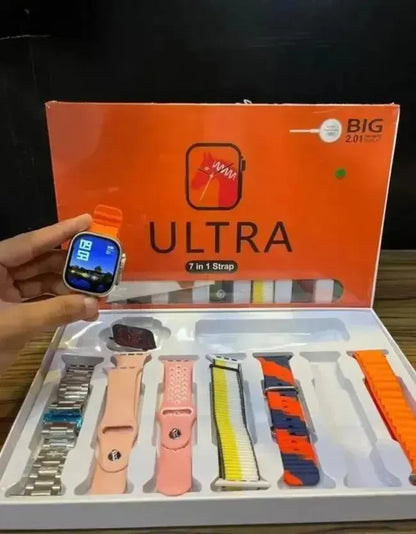 Smart Watch 7-in-1 Strap Set with 5 Straps