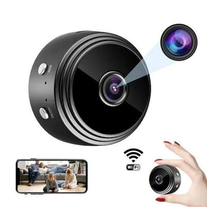 WiFi Remote Surveillance Camera Black ABS Lightweight