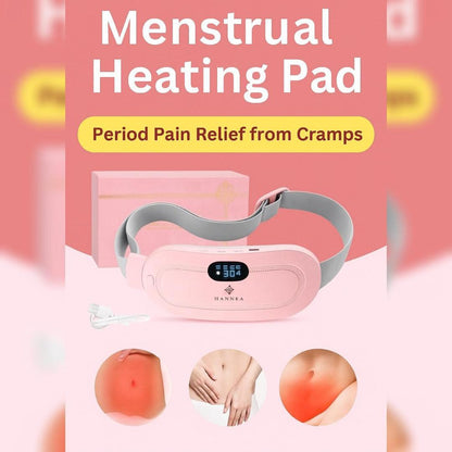 Portable Electric Period Cramp Heating Belt Pink 50ml