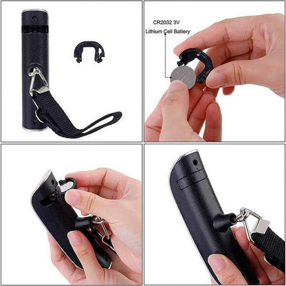 Portable Digital Luggage Scale LCD Display Travel Weight Measure