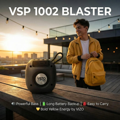 VIZO Blaster Bluetooth Speaker – Heavy Bass With TWS Function