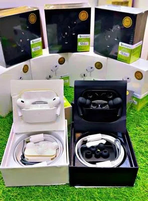 Orange Wireless Earbuds with ANC & Fast Charge