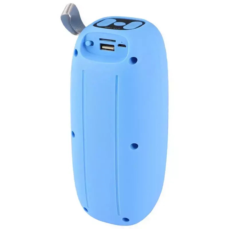 Portable Bluetooth Speaker with LED Lights & Fast Charging - Pink