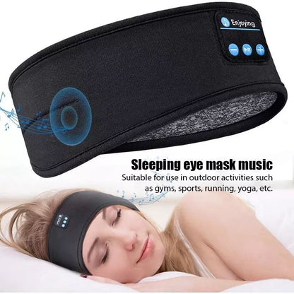 Wireless Bluetooth Sleep Headband – Sports Music Headphones With Built-in Mic