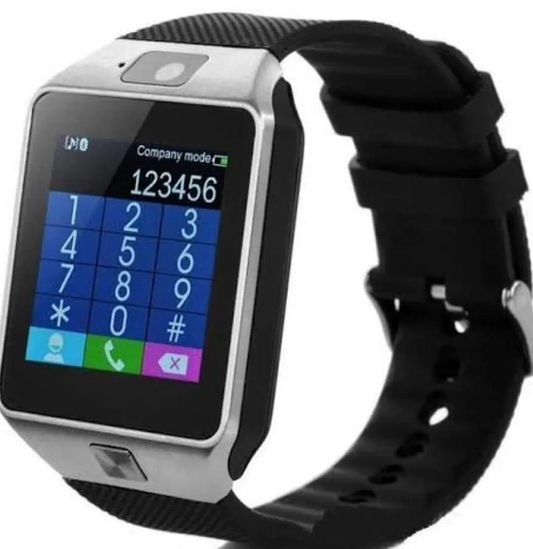 DZ09 Bluetooth Smart Watch with Camera & SIM Card