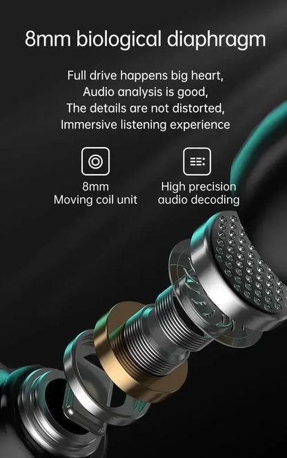 Gaming Earbuds HD Sound Black Blue Bluetooth 5.1