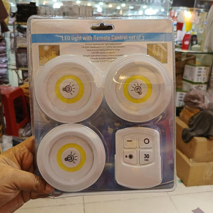 Rechargeable LED Light Set with Wireless Remote Control Included