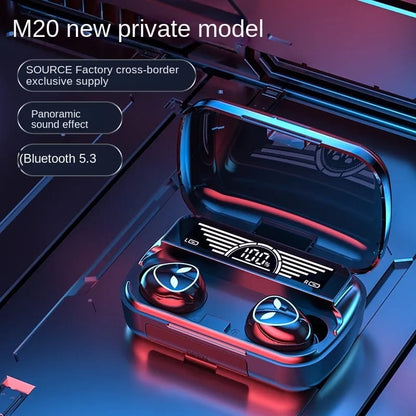 M20 TWS Wireless Earbuds – Bluetooth 5.3 With Noise Cancelling