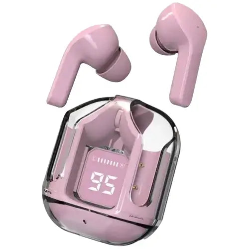 Air 31 Bluetooth 5.3 Earbuds with Crystal Clear Case