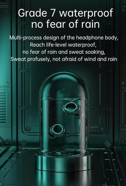 Gaming Earbuds HD Sound Black Blue Bluetooth 5.1