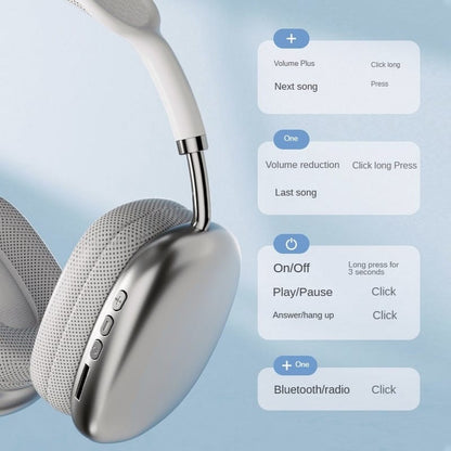 P9 Wireless Bluetooth Headphones with Noise Cancelling & Stereo Sound