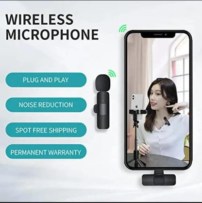 Wireless Type-C Mic for Vlogging & Streaming
