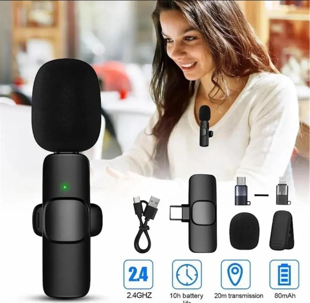 Wireless Type-C Mic for Vlogging & Streaming