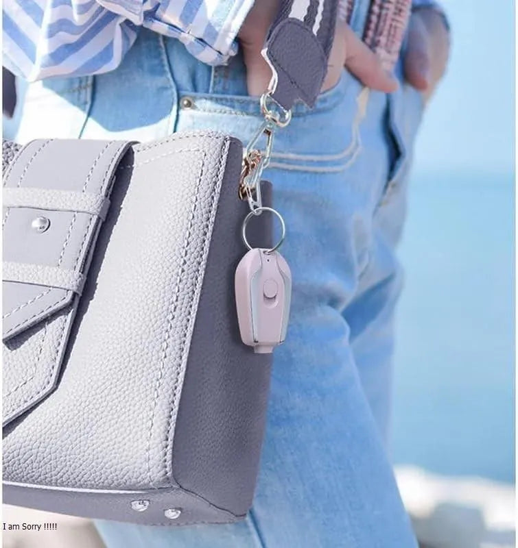 Keychain Power Bank iOS Type-C Black ABS