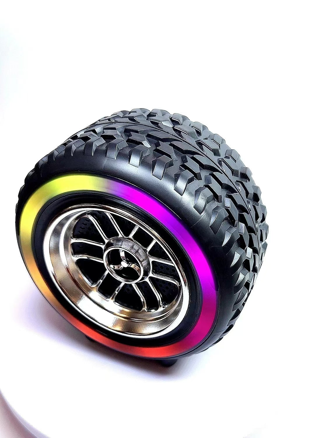 X-502 RGB Wheel Speaker With Subwoofer, USB & BT Playback