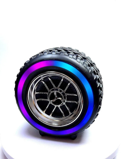 X-502 RGB Wheel Speaker With Subwoofer, USB & BT Playback