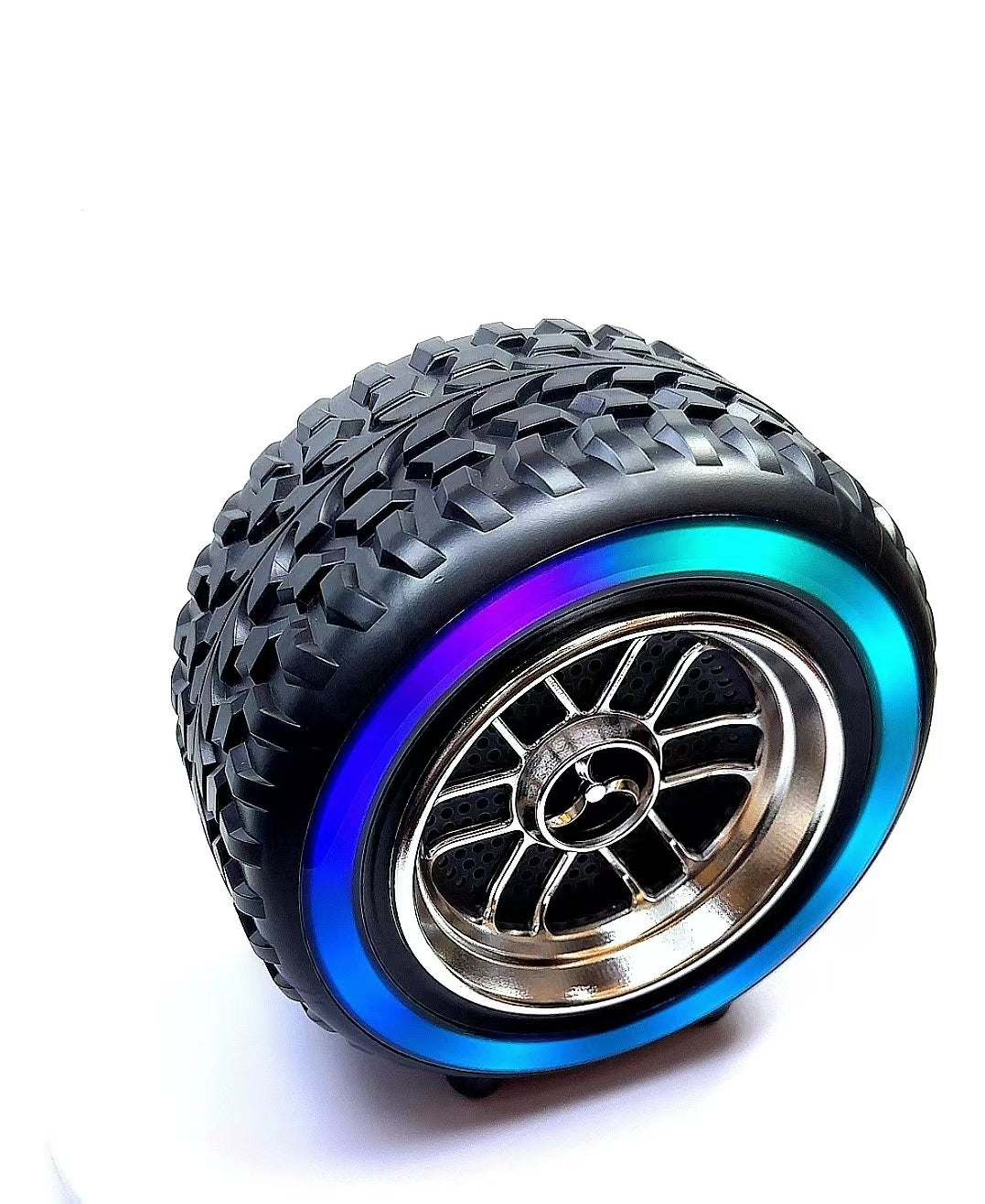 X-502 RGB Wheel Speaker With Subwoofer, USB & BT Playback