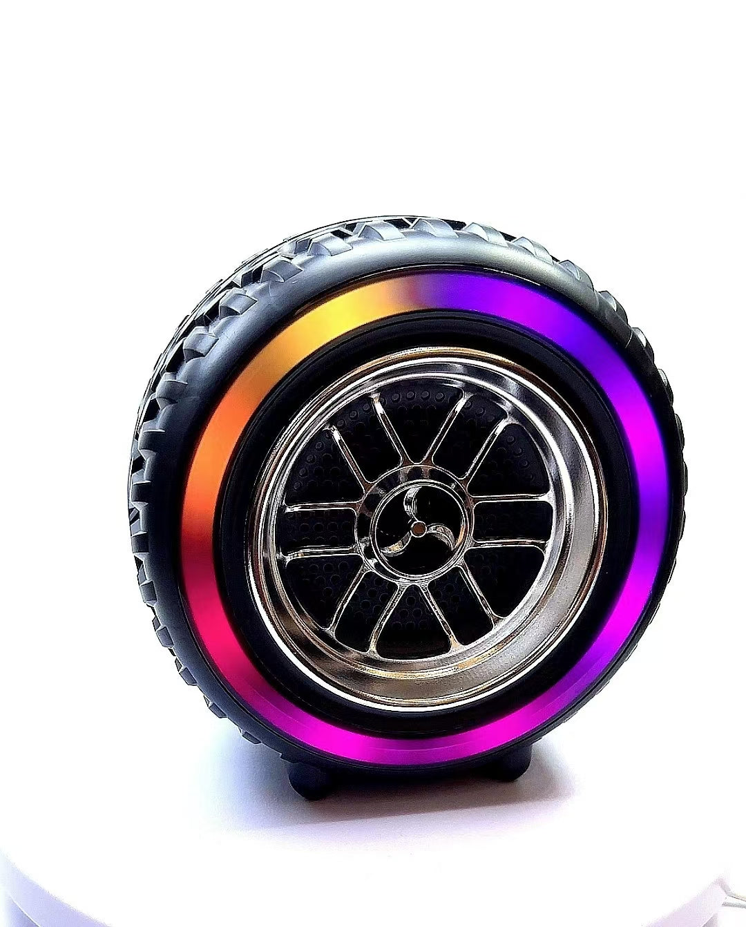 X-502 RGB Wheel Speaker With Subwoofer, USB & BT Playback