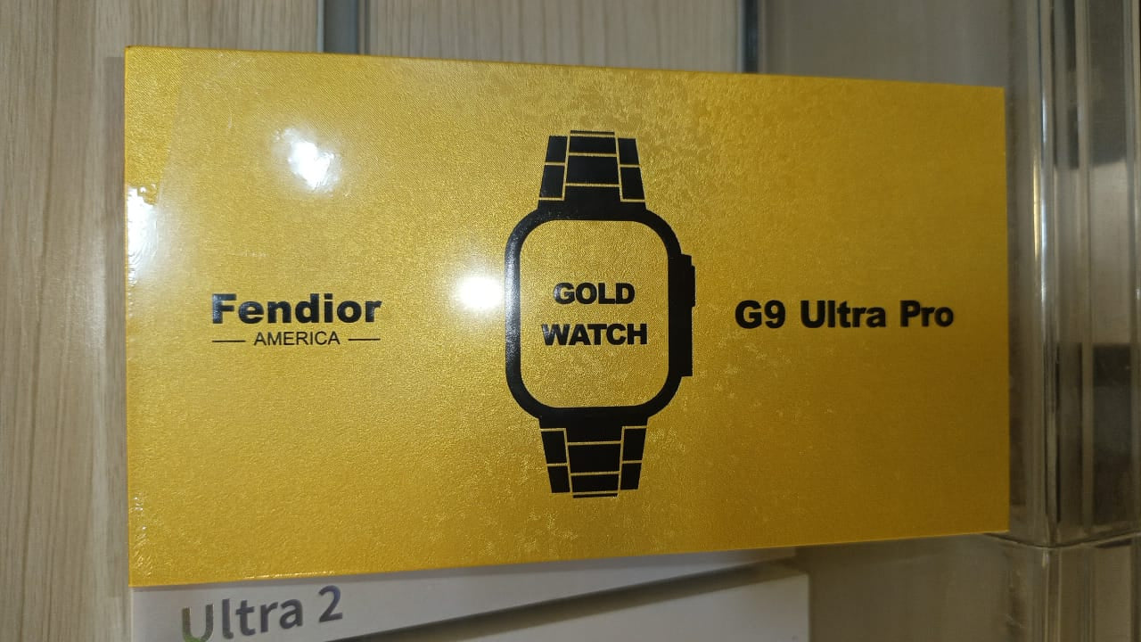 G9 Ultra Pro Gold Edition Smart Watch with Qdfit App