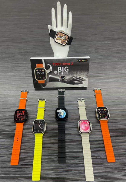 Ultra Smart Watch Bundle – 7 Straps, Calls & Fitness
