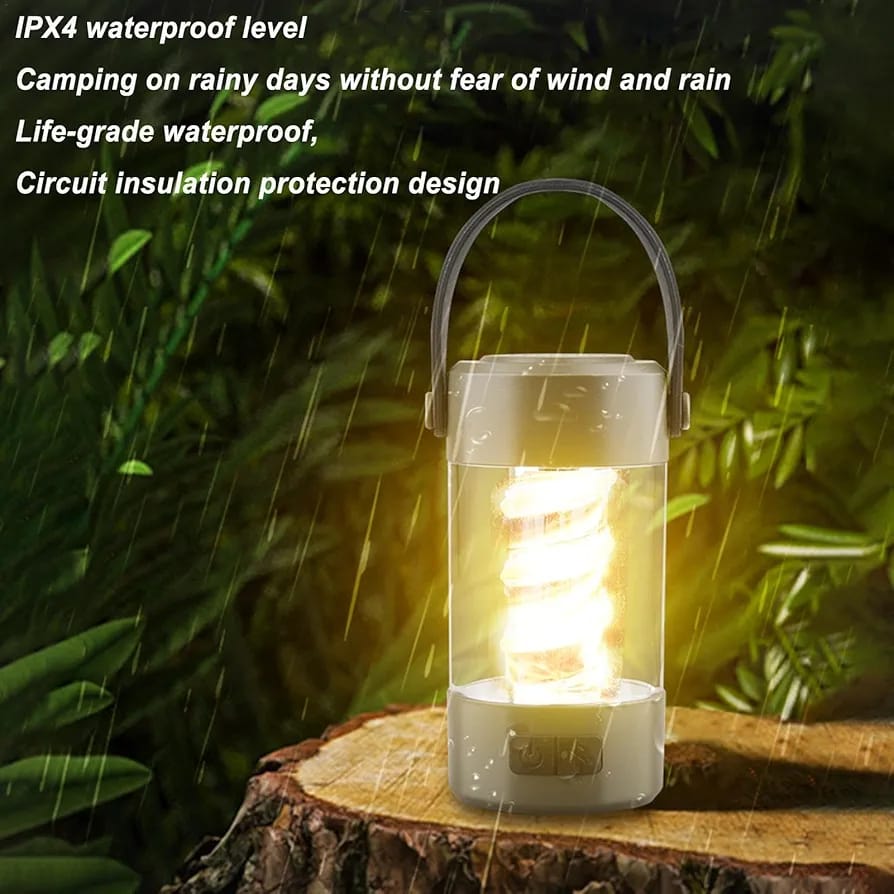 Bluetooth Camping Lantern – Rechargeable LED Light With Wireless Speaker
