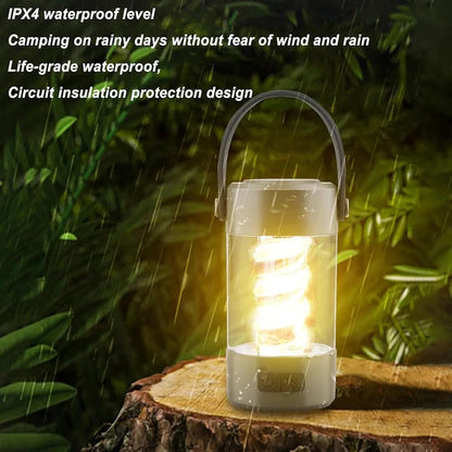 Bluetooth Camping Lantern – Rechargeable LED Light With Wireless Speaker