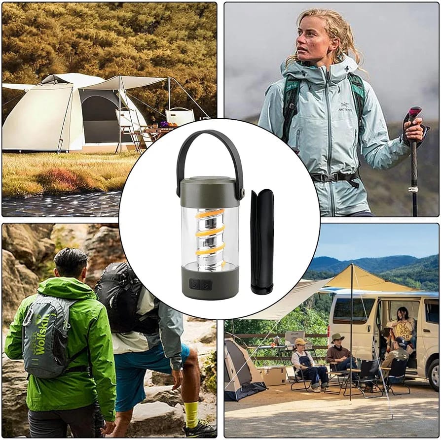 Bluetooth Camping Lantern – Rechargeable LED Light With Wireless Speaker