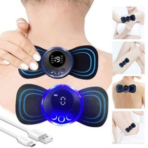Pulse Neck Pain Relief EMS Butterfly Mini Body Massager