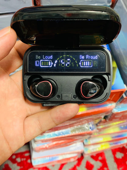 DaMix M10 Wireless Earbuds with LED Display Charging Case