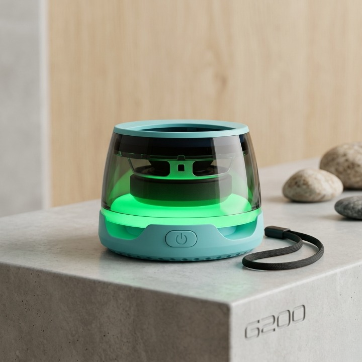 G200 Magnetic RGB Bluetooth Speaker, 5W Sound With Phone Stand