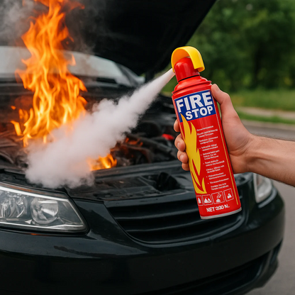 500ml Foam Fire Extinguisher Spray Home Kitchen Car Safety