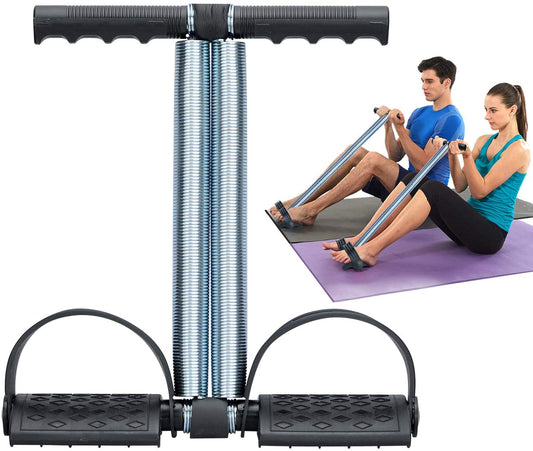 Tummy Trimmer Double Spring Resistance Trainer Home Gym Exercise