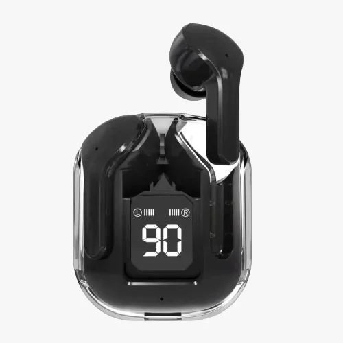 Air 31 Bluetooth 5.3 Earbuds with Crystal Clear Case