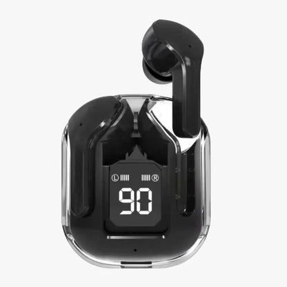 Air 31 Bluetooth 5.3 Earbuds with Crystal Clear Case