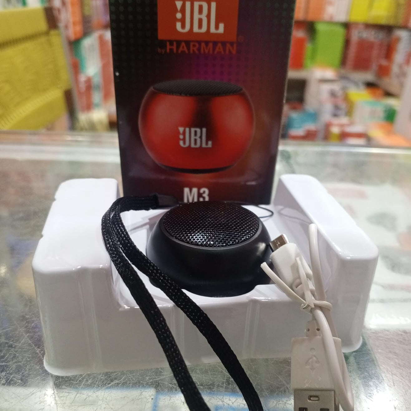 JBL M3 Mini Wireless Bluetooth Speaker, Big Sound, Voice Control