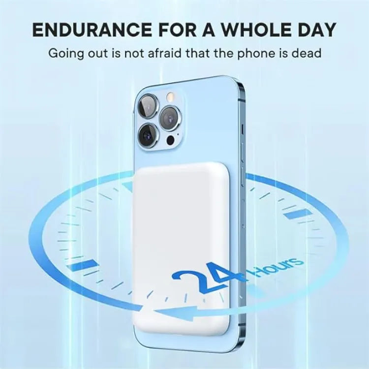 Magnetic Wireless Power Bank – 10000mAh Portable Charging Solution