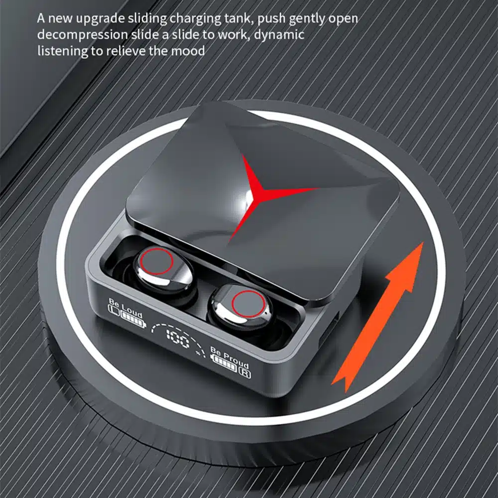 M90 Pro Gaming Earbuds – Bluetooth 5.3 With ENC Noise Reduction