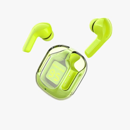 Air 31 Bluetooth 5.3 Earbuds with Crystal Clear Case