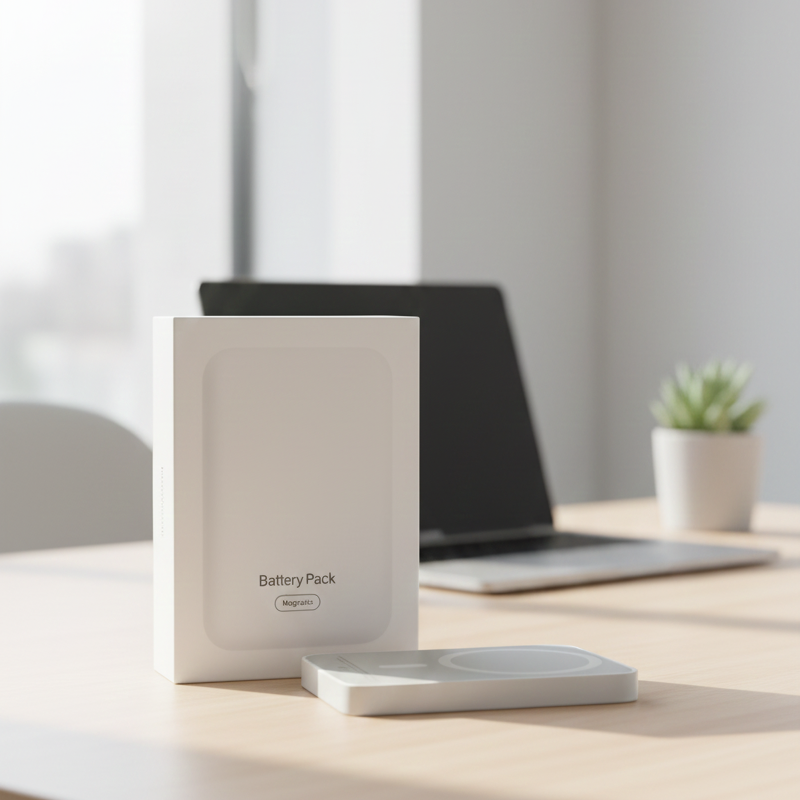 Magnetic Wireless Power Bank – 10000mAh Portable Charging Solution