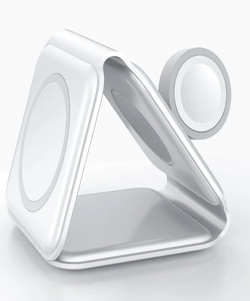3-in-1 Magnetic Foldable Wireless Charger Station for iPhone AirPods Watch