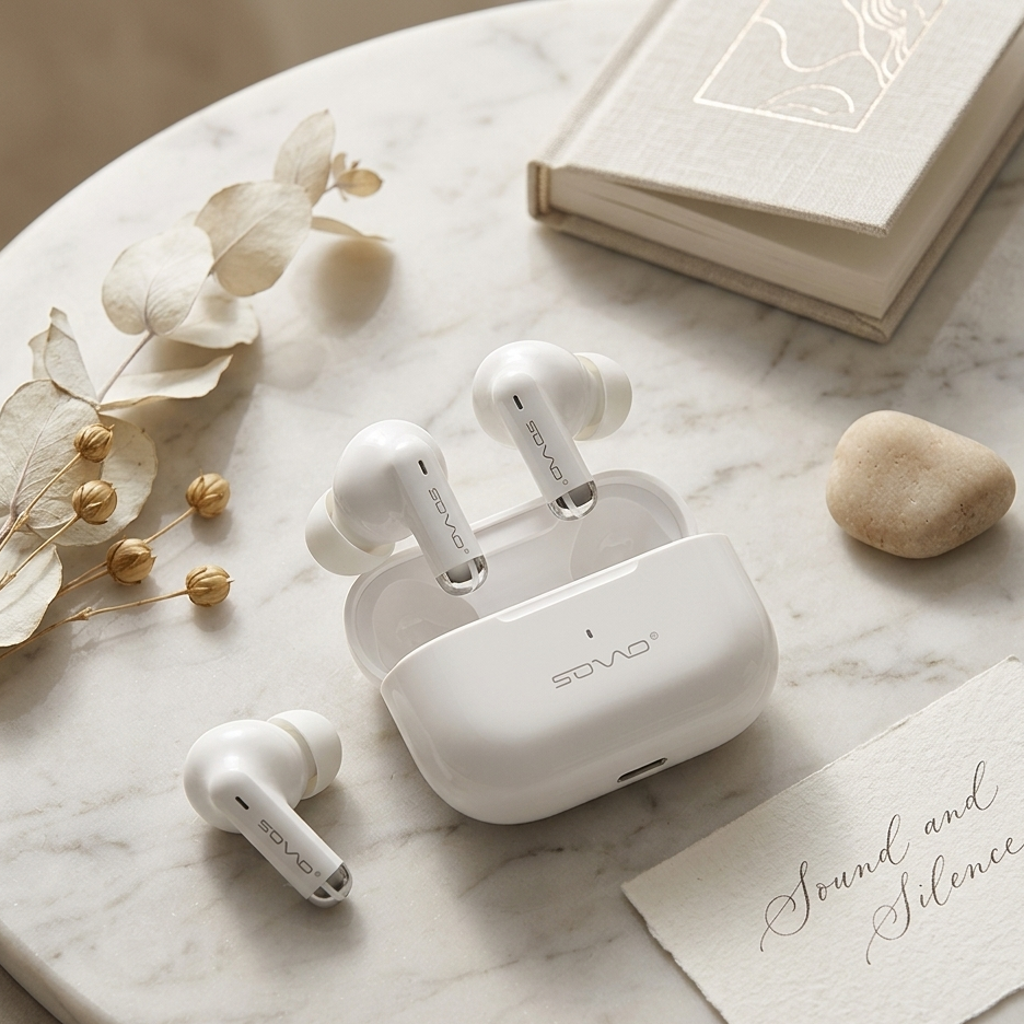 SOVO SBT-912 Mini Pro Wireless Earbuds with Bluetooth V5.3