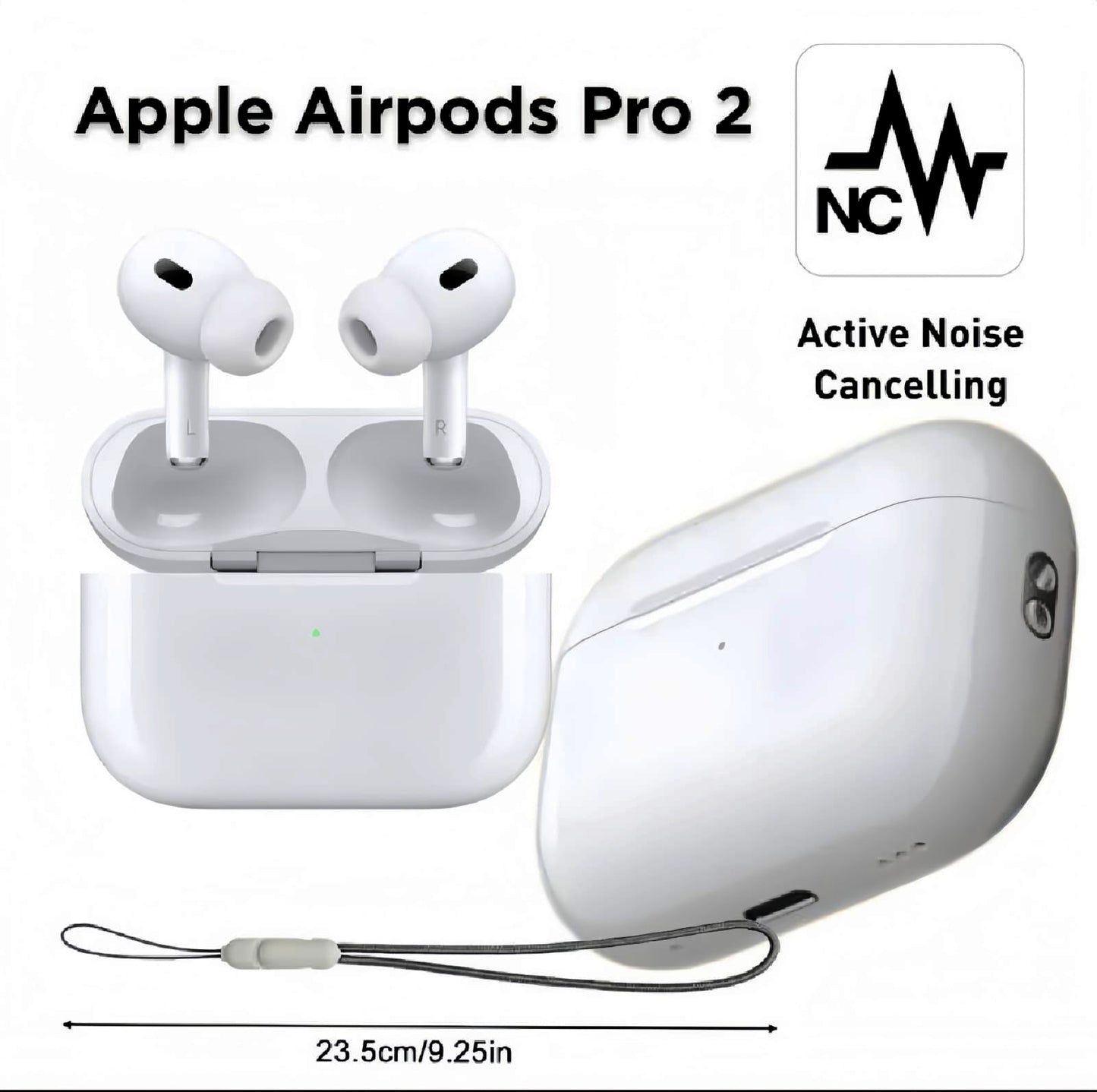 Premium TWS Wireless Bluetooth Earbuds With Charging Case & Mic