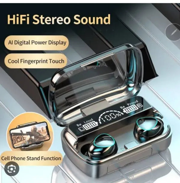 DaMix M10 Wireless Earbuds with LED Display Charging Case
