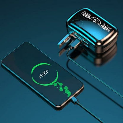 DaMix M10 Wireless Earbuds with LED Display Charging Case