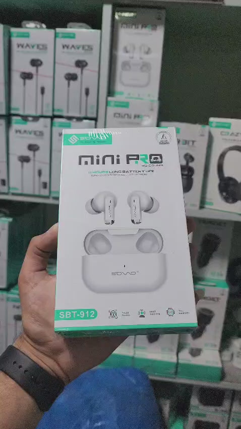SOVO SBT-912 Mini Pro Wireless Earbuds with Bluetooth V5.3