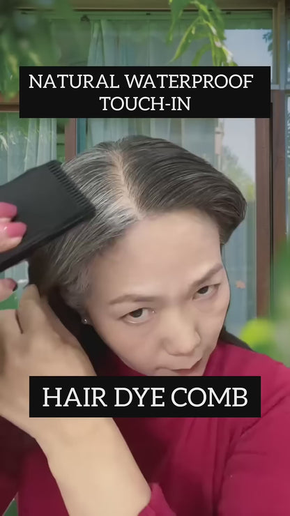 Waterproof Black Hair Comb Dye – Long Lasting & Safe